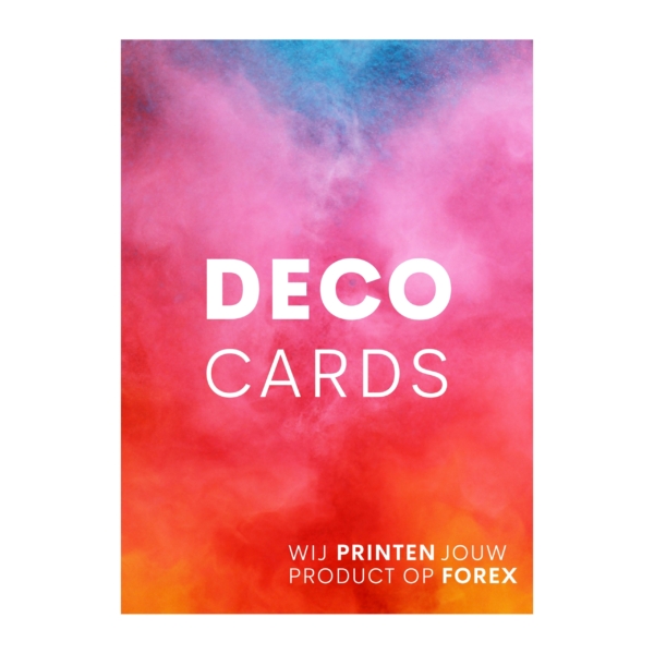 Deco Card Rechthoek (offerte)